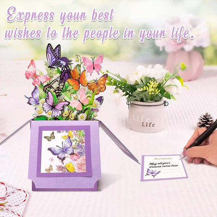 3D Pop Up Birthday Card | Thoughtful Greeting Card for Mum, Wife, Daughter & Niece