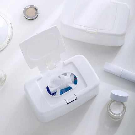 Wet Tissue Box Wipe Dispenser Wipes Napkin Storage Box Holder Portable Home NEW