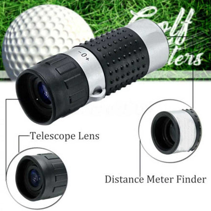 7 x 18 Golf Monocular Rangefinder Distance Meter Finder Binocular Pocket Scope