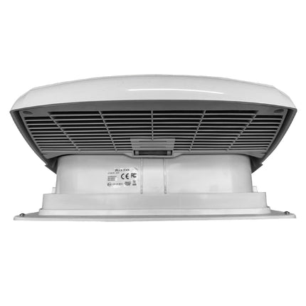 Deluxe Power Lift Caravan Vent Hatch & 12v Fan with Temperature Sensor RV LED