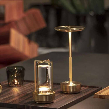 3-way LED Table Desk Lamp Night Light Rechargeable Cordless Bar Hotel Decor