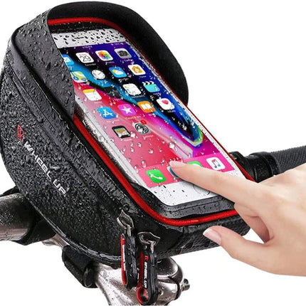 Bike Bicycle Motorcycle Handlebar Mount Holder Waterproof Case for Mobile Phone