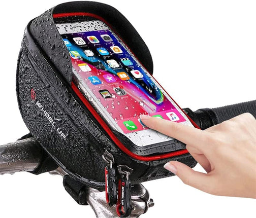 Bike Bicycle Motorcycle Handlebar Mount Holder Waterproof Case for Mobile Phone