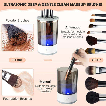 Automatic Brush Cleaner Electric Makeup Brush Cleaning Machine Fast Clean