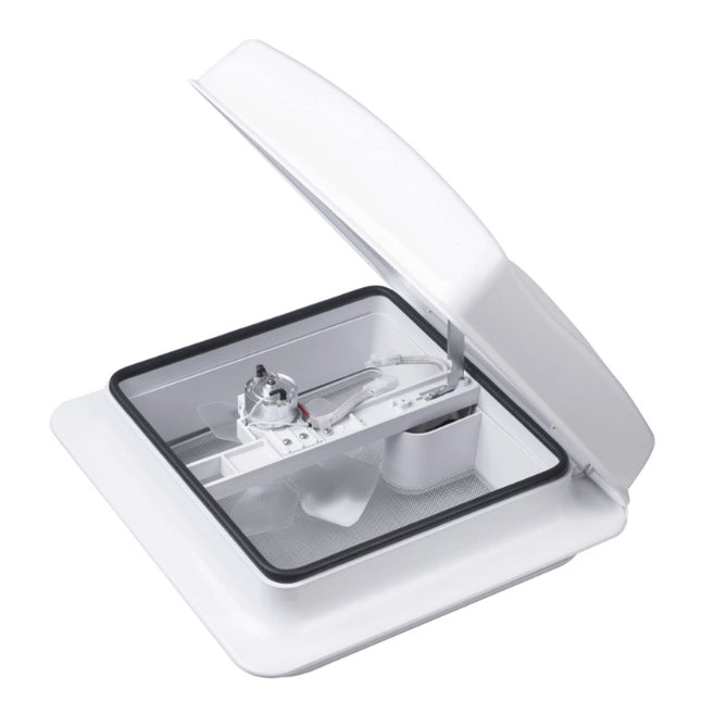 CARAVAN  SHOWER HATCH  320MM  12VOLT WITH FAN AND LED LIGHTS