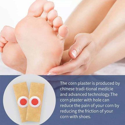 Corn Pads for Toes 24pcs Gentle Callus Removal Toes and Feet Adhesive