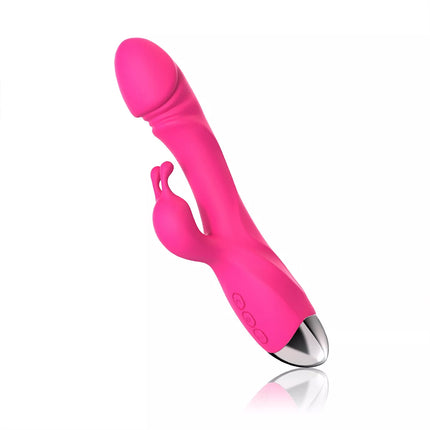 Rabbit Vibrator Sex Toys Strong Vibrating G Spot Stimulator Dildo for Women