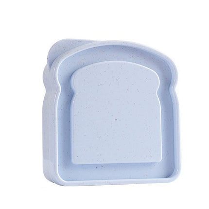 2pcs Reusable Sandwich & Bread Storage Boxes - BPA-Free Lunch Containers for Kitchen Food Storage