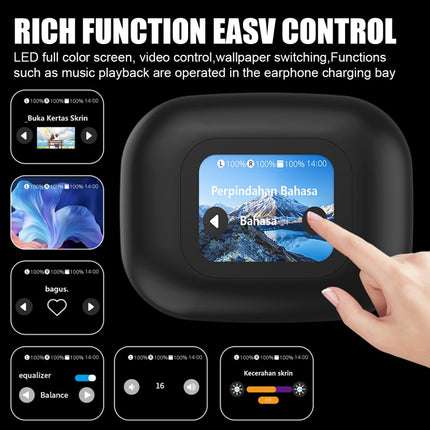 Bluetooth AI Translator Earbuds 144+ Language Real-Time Translate Earphones