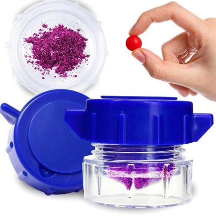 Pill Crusher & Splitter Kit - Crusher Pulverizer, Tablet Grinder, Medicine Splitter & Pill Box for Efficient Pill Preparation