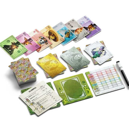 Money Card Game, Family Strategy Board Game, Fun Party Card Game for Adults & Kids