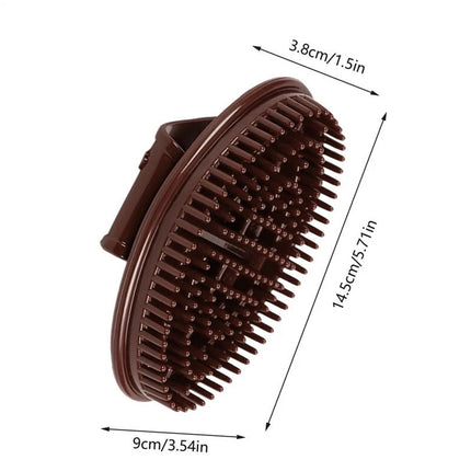 2 Pcs Meridian Pressure Massage Brush - For Back, Legs & Arms Body Massage