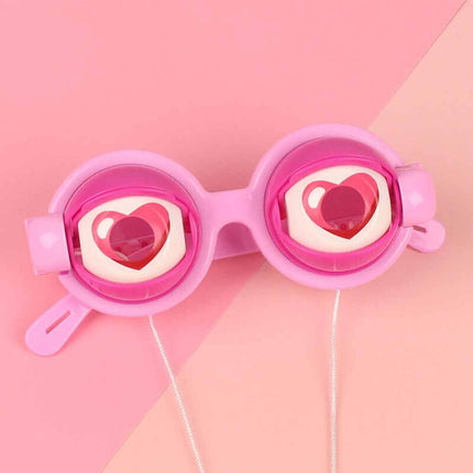 Toy Pranks Adult Kids Funny Glasses Crazy Eyes Props Party Eyewear Crazy Blink