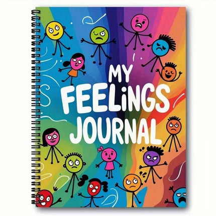 120 Pages Mental Health Notebook Journal, My Feeling Journal, Mood Tracking Diary
