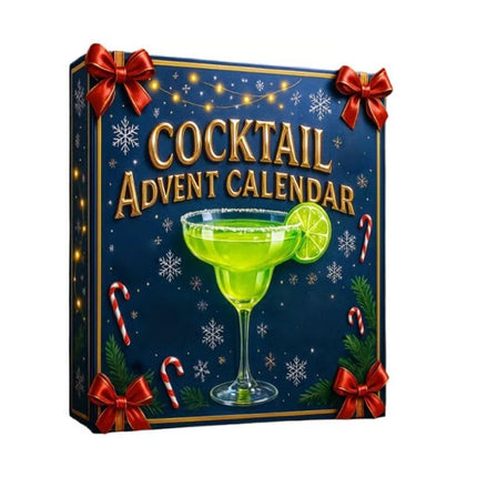 2025 Christmas Cocktail Advent Calendar 24-Day Countdown - 2D Acrylic