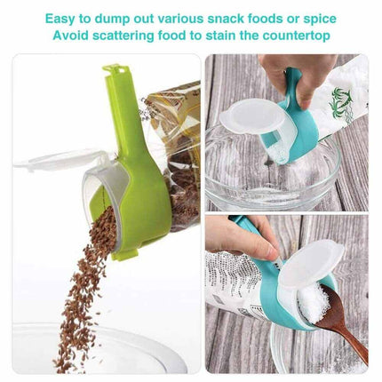 Sealing Bag Clip Sealer Clamp Kitchen Storage Food Snack Chips Seal Kitchen Tool