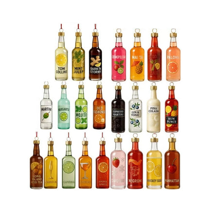 2025 Christmas Cocktail Advent Calendar 24-Day Countdown - 2D Acrylic