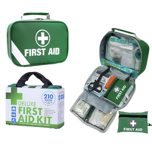 43/92/210/258 Emergency First Aid Kit Medical Travel Set Workplace Family Safety