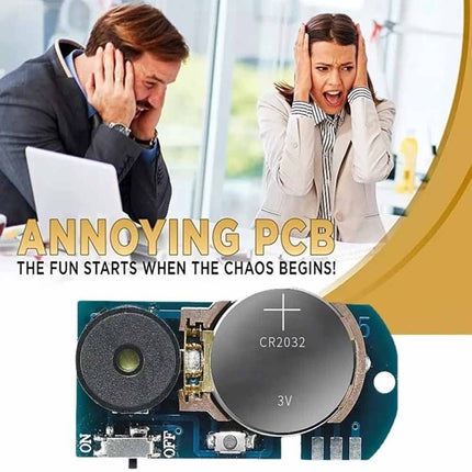 Annoying Noise Maker Mini PCB Beeping Prank Noisemaker Hide Prank Device