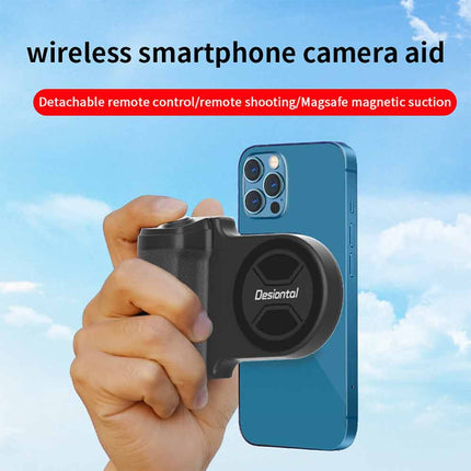360° Rotatable Magnetic Phone Grip Holder, Universal Selfie Remote Bracket