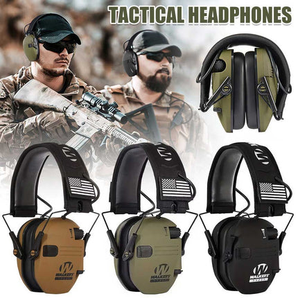 Walker's Electronic Earmuff Shooting Ear Protection Hearing Muff Slim Anti-noise