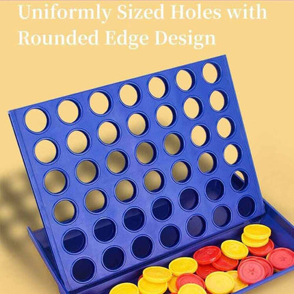 Large Connect Four In A Row 4 In A Line Board Game Kids Educational Toy Games