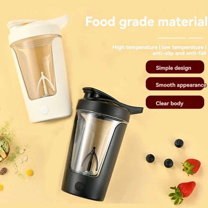 Electric Protein Shaker Bottle Mixing cup USB Rechargeable
