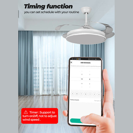 For Tuya Wireless WIFI Ceiling Fan Switch On-off Controller Smart APP Control