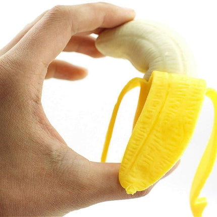 2 Pack Peeled Banana Squishy Toy Slow Rising Simulation Stress Relief Play