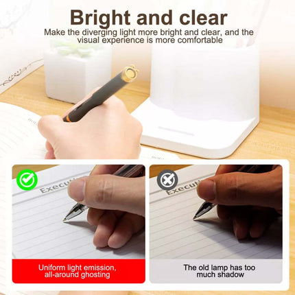 LED Desk Light Dimmable Touch Sensor Table Bedside Reading Lamp USB Rechargeable