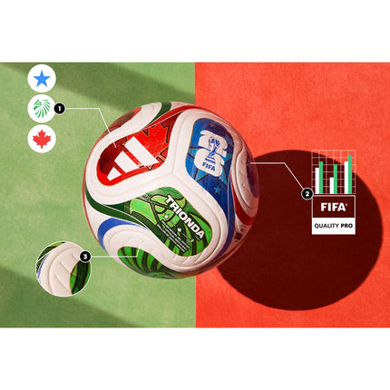 2026 World Cup Match Ball, Size 5 Professional Football for Game & Outdoor Play