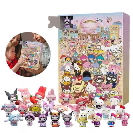 Christmas Advent Calendar Kuromi Countdown Mystery Box Kids Gift New