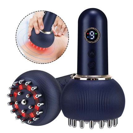 Electric Lymphatic Drainage Machine, Meridian Body Massage Brush, Microcurrent Massager