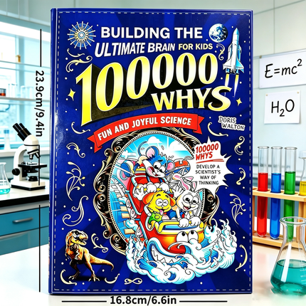 Children's 100,000 Whys Encyclopedia, Kids Science Learning Book