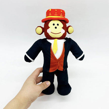 Monkey Plush with Soft Texture – Funny Cartoon Doll, Cute Collectible Plush Figure