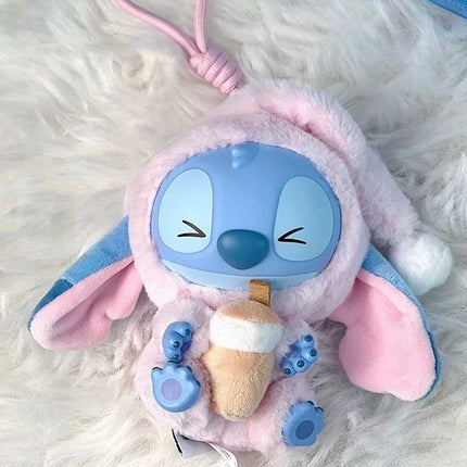 1Pc Stitch Eat Something Before Sleep Series Vinyl Figure Confirmed Blind Box
