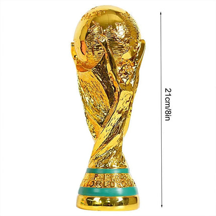 2026 World Cup Golden Football Trophy Resin Ornament Ideal Gift for England Football Fans