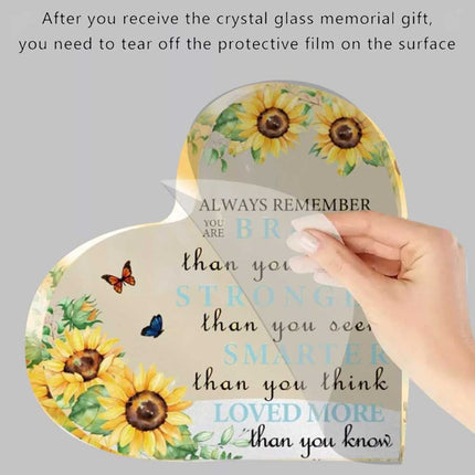 Christmas Ornament Heart Shaped Acrylic Gift Ornaments Furniture for display