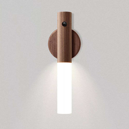 Wireless USB Rechargeable Night Light Motion Sensor LED Wall Light Magnetic Lamp