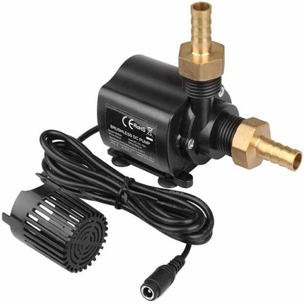 DC 12V Submersible Brushless Water Pump Aquarium Fountain Fish Pond Pump 500L/H