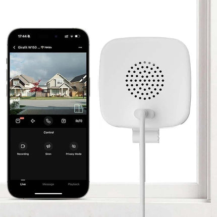 Safeview Window Mount Security Camera, Home Safety Surveillance Camera, Indoor Outdoor Property Protection Monitoring Camera