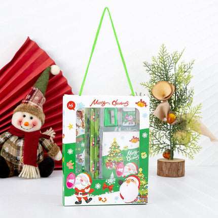 Christmas Stationery Gift Kit Pencil Set For Primary School Children Drawing Xmas Gift