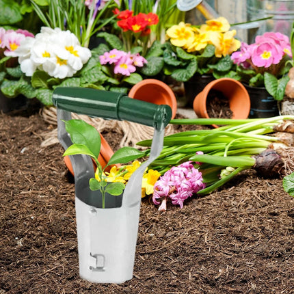 Hand Bulb Planter Soil Insertion Flower Sowing Grass Planting Spade Garden Tool