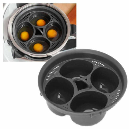 4-Egg Egg Poacher Insert Non-Stick Egg Poacher Accessory For Thermomix TM5 TM6