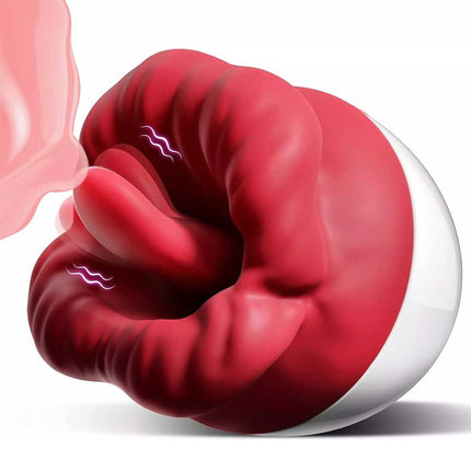 Tongue Licking Vibrator Female Clit G-spot Stimulator Sucking for Women Sex Toys