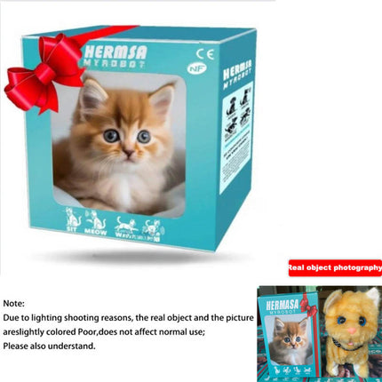 My Realistic Robot Kitty Cat Electronic Interactive Pet Cat Cute Gifts for Kids