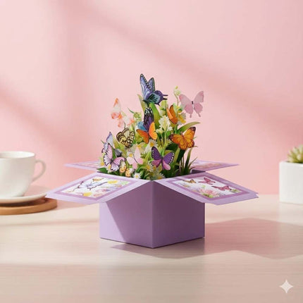 3D Pop Up Birthday Card | Thoughtful Greeting Card for Mum, Wife, Daughter & Niece