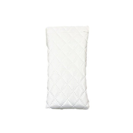 Glasses Case Pouch PU Leather Spring Close Soft Case Glasses / Sunglasses/ Phone