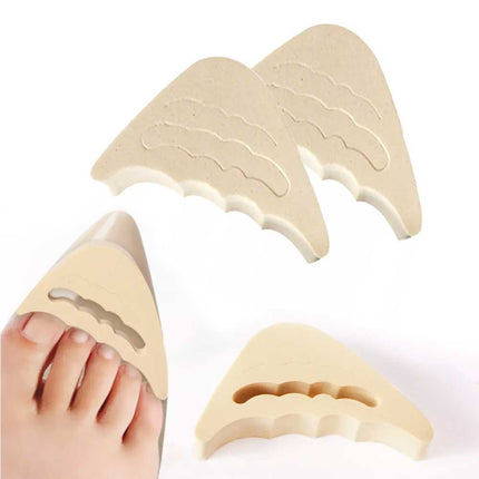 2 Pair Shoe Filler Adjustment Thick Forefoot Insert Toe Pain Relief Soft