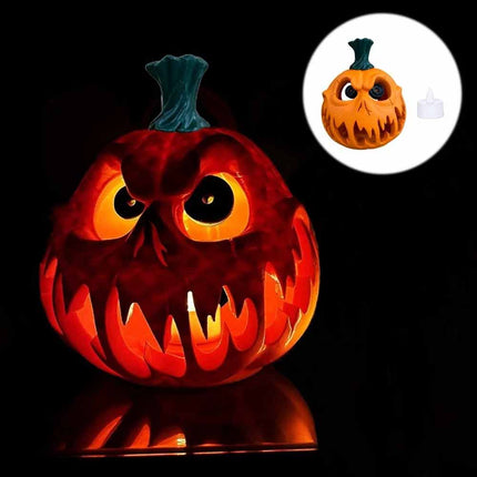 LED Halloween Pumpkin Lantern Decorative Light Party Prop Ornament